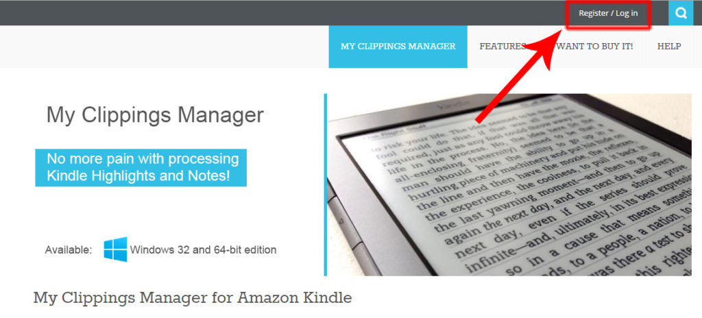 Kindle My Clippings Manager Login
